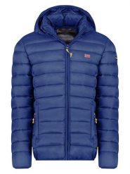 Geographical Norway Kurtka pikowana w kolorze niebieskim rozmiar: 3XL. Niebieskie kurtki męskie Geographical Norway, xl, bez wzorów, bez kaptura. Za 131.12 zł.