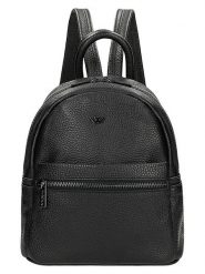 Wojas Skórzany plecak w kolorze czarnym - 23 x 26 x 11 cm rozmiar: onesize. Czarne plecaki damskie Wojas, bez wzorów, z materiału. Za 254.14 zł.