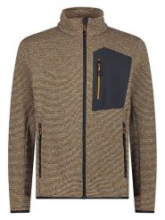 CMP Kurtka polarowa w kolorze khaki rozmiar: 50. Brązowe kurtki męskie CMP, s, bez wzorów, z materiału, bez kaptura. Za 143.56 zł.