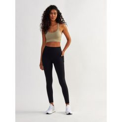Legginsy fitness damskie Beshaped Lift Me Up z kieszeniami. Szare legginsy damskie BESHAPED, l, bez wzorów, z nylonu. W wyprzedaży za 169.15 zł.