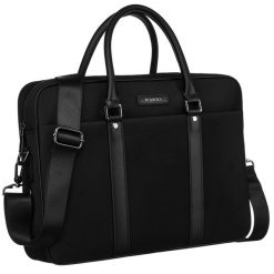 Torba na laptopa Rovicky R-C5900 czarna. Czarne torby na laptopa damskie ROVICKY, bez wzorów, ze skóry. Za 154.99 zł.