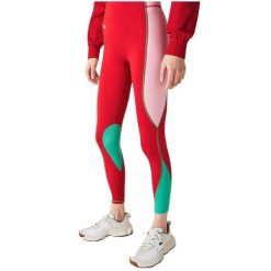Spodnie damskie Lacoste Sport. Czerwone spodnie sportowe damskie Lacoste, l, z dzianiny. Za 327.00 zł.