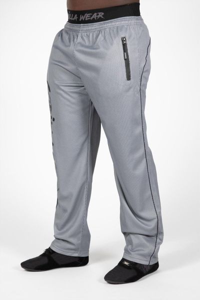 Mercury Mesh Spodnie - Szary/Czarny. Czarne spodnie sportowe męskie GORILLA WEAR, z meshu. Za 240.55 zł.