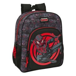 Plecak szkolny SPIDERMAN Czarny. Czarne plecaki męskie Spiderman, bez wzorów. Za 153.20 zł.
