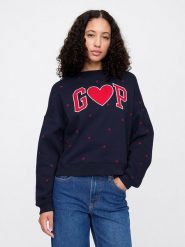 GAP Bluza w kolorze granatowym rozmiar: L. Niebieskie bluzy bez kaptura damskie GAP, l. Za 144.92 zł.