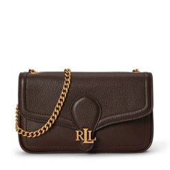Torebka LAUREN RALPH LAUREN. Brązowe torebki klasyczne damskie Lauren Ralph Lauren, bez wzorów, bez dodatków. Za 1,199.00 zł.