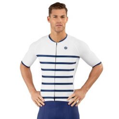 Koszulka rowerowa z krótkim rękawem męska M2 Nevada. Białe t-shirty sportowe męskie SIROKO, m, bez ramiączek, rowerowe. W wyprzedaży za 260.50 zł.