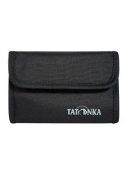 Portfel Tatonka Money Box RFID B - black/black. Czarne portfele damskie Tatonka, bez wzorów, z poliamidu. Za 69.29 zł.