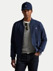 Polo Ralph Lauren Bluza 710980339001 Granatowy Regular Fit. Niebieskie bluzy bez kaptura męskie Polo Ralph Lauren, m, z bawełny. Za 759.99 zł.