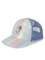 Princess Czapka z daszkiem ACCCS-SS24-103DPRN-A Fioletowy. Fioletowe czapki dziecięce princess, bez wzorów, z poliesteru. Za 39.99 zł.