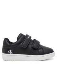 Calvin Klein Sneakersy V1X9-83151-1355 M Czarny. Czarne buty sportowe chłopięce CALVIN KLEIN, ze skóry, bez zapięcia. Za 199.99 zł.