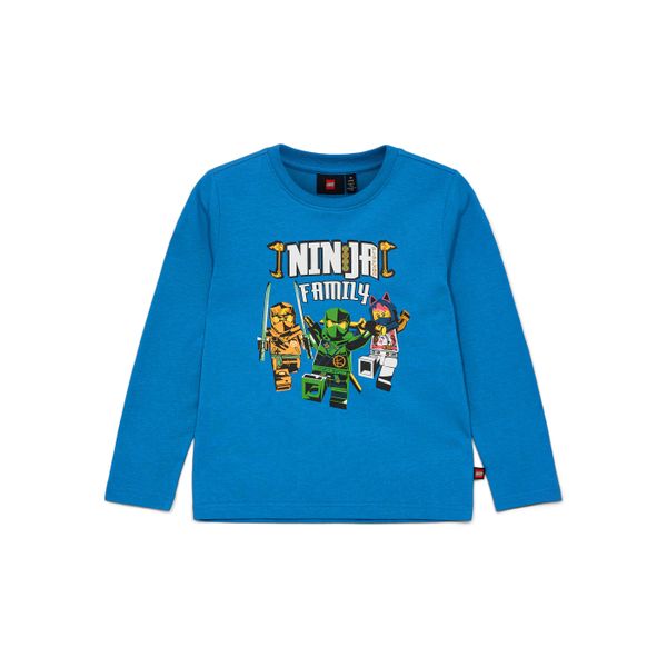 Koszulka z Długim Rękawem Dziecięca LEGO NINJAGO Tano 203 Niebieska. Niebieskie koszulki dziewczęce LEGO, bez wzorów, z bawełny, bez ramiączek. Za 59.99 zł.