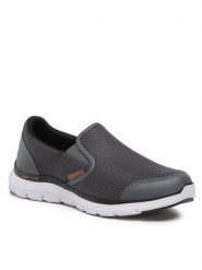 Skechers Półbuty Tuscan 232230/CCOR Szary. Szare półbuty męskie Skechers, z materiału, bez zapięcia. Za 329.99 zł.