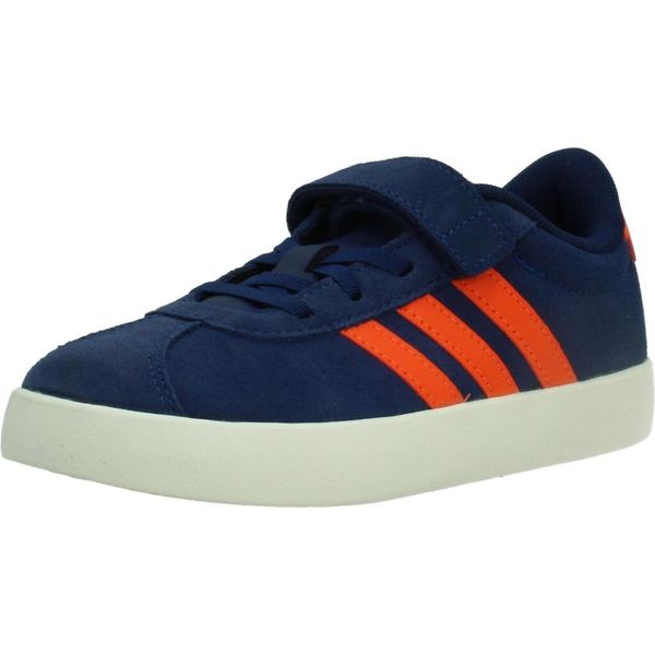 Buty ADIDAS VL COURT 3.0 EL C Niebieski. Brązowe buty fitness męskie Adidas, na fitness i siłownię. Za 229.35 zł.