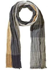 Camel Active Szal w kolorze granatowo-oliwkowo-żółtym rozmiar: onesize. Brązowe szaliki męskie Camel Active, bez wzorów, z bawełny. Za 114.44 zł.