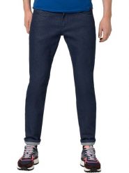 Timezone Dżinsy "ScottTZ" - Slim fit - w kolorze granatowym rozmiar: W30/L34. Niebieskie jeansy męskie Timezone. Za 105.38 zł.