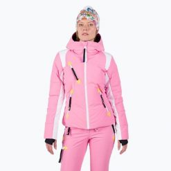 Kurtka narciarska damska Rossignol Pilot Down Jkt. Czerwone kurtki damskie Rossignol, l, bez wzorów, z elastanu, bez kaptura, narciarskie. Za 3,949.00 zł.