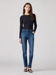 Levi´s Dżinsy "Stealing The Show" - Slim fit - w kolorze granatowym rozmiar: W30/L34. Niebieskie jeansy damskie . Za 193.24 zł.