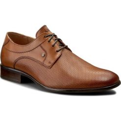 Półbuty LASOCKI FOR MEN MB-BEAR2-02. Brązowe półbuty męskie Lasocki For Men, ze skóry, bez zapięcia. Za 179.99 zł.