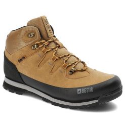 Brązowe Trekkingi Męskie Big Star Sportowe Obuwie. Brązowe buty sportowe na co dzień męskie Big Star, ze skóry ekologicznej, bez zapięcia, trekkingowe. Za 209.00 zł.