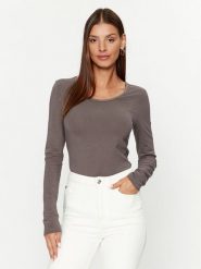ONLY Bluzka 15204712 Szary Stretch Fit. Szare bluzki damskie Only, xs, bez wzorów, z bawełny, bez ramiączek. Za 79.99 zł.