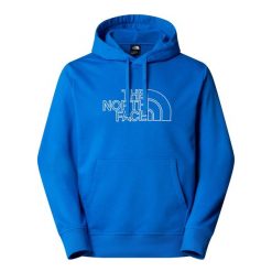 Bluza The North Face Drew Peak Light. Niebieskie bluzy bez kaptura męskie The North Face, m. Za 245.99 zł.