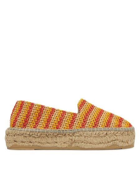 Manebi Espadryle H 2.6 D0 Pomarańczowy. Brązowe espadryle damskie Manebi, bez wzorów, z syntetyku, bez obcasa. Za 459.99 zł.