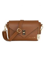 Anna Morellini Skórzana torebka "Terina" w kolorze jasnobrązowym - 24 x 16 x 6,5 cm rozmiar: onesize. Brązowe torebki klasyczne damskie Anna Morellini, bez wzorów, z materiału, bez dodatków. Za 260.99 zł.