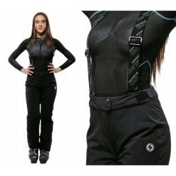 Damskie spodnie narciarskie Blizzard W2W Sappada 10.000 h2o. Czarne spodnie dresowe damskie BLIZZARD, bez wzorów, sportowe. W wyprzedaży za 499.90 zł.