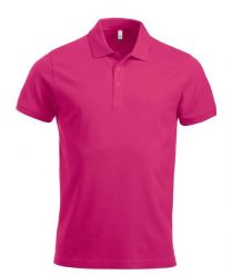 Clique Classic Lincoln S/S koszulka polo z bawełny, nowoczesny krój. Czerwone koszulki polo męskie CLIQUE, l, bez wzorów, z bawełny, bez ramiączek. Za 121.16 zł.