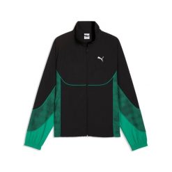 Kurtka z dresu Puma Tech-X. Czarne kurtki męskie Puma, xl, bez wzorów, z dresówki, bez kaptura. Za 339.00 zł.
