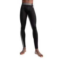 Legginsy treningowe męskie Venum Tempest Spats. Czarne spodnie sportowe męskie VENUM, z elastanu. Za 269.28 zł.