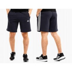 Szorty sportowe męskie adidas Essentials. Niebieskie szorty męskie Adidas, bez wzorów, sportowe. Za 134.99 zł.