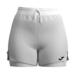 Spodenki tenisowe damskie Joma Sculpture II. Białe szorty damskie Joma, bez wzorów, sportowe. Za 149.99 zł.