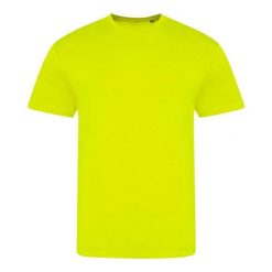Koszulka Unisex Dla Dorosłych Electric Triblend. Zielone bluzki damskie AWDIS, s, bez wzorów, sportowe, bez kołnierzyka, bez ramiączek. Za 72.99 zł.