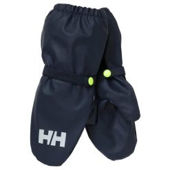 Rękawiczki dziecięce z polaru Helly Hansen bergen pu. Niebieskie rękawiczki dziecięce Helly Hansen, z polaru, bez ramiączek. Za 138.50 zł.
