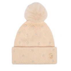 Czapka Guess. Brązowe czapki zimowe damskie Guess. Za 154.99 zł.