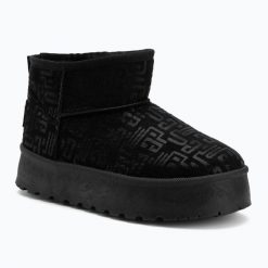 Śniegowce damskie Lee Cooper LCJ-25-32-3655L. Czarne śniegowce damskie COOPER, z syntetyku, przed kolano. Za 97.00 zł.