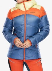 Kurtka puchowa damska La Sportiva Nature Down Jkt. Niebieskie kurtki damskie La Sportiva, l, bez wzorów, z materiału, bez kaptura. Za 1,055.99 zł.