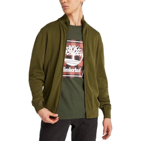 Sweter z Zamkiem Williams River Rozmiar M Zielony - TB0A2BMZ302. Zielone swetry męskie Timberland, m, bez wzorów, z bawełny, bez kołnierzyka. W wyprzedaży za 366.35 zł.