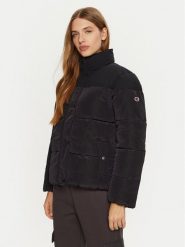 Champion Kurtka zimowa 117574 Czarny Custom Fit. Czarne kurtki damskie CHAMPION, na zimę, l, bez wzorów, z syntetyku, bez kaptura. Za 459.99 zł.