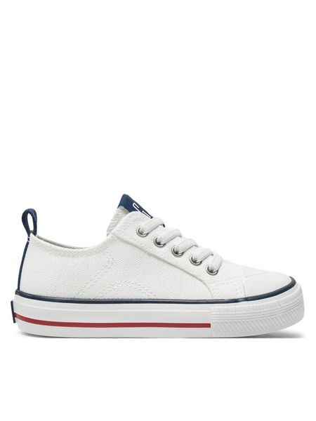 Gap Trampki Houston Cvs GAL001F5TYWHITGP Biały. Białe trampki i tenisówki chłopięce GAP, bez wzorów, z materiału, bez zapięcia. Za 129.99 zł.