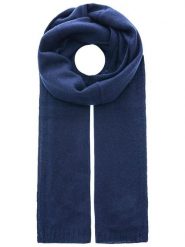 Zwillingsherz Kaszmirowy szal w kolorze granatowym - 180 x 28 cm rozmiar: onesize. Niebieskie szaliki i kominy damskie Zwillingsherz, bez wzorów, z kaszmiru. Za 182.72 zł.