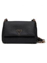 Guess Torebka w kolorze czarnym - 14 x 16 x 7 cm rozmiar: onesize. Czarne torebki klasyczne damskie Guess, z aplikacjami, z materiału, bez dodatków. Za 360.17 zł.