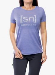 Koszulka damska Super.natural Arabesque Tee. Fioletowe t-shirty damskie Super.natural, m, bez wzorów, z materiału, bez kołnierzyka. Za 230.99 zł.