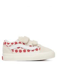 Vans Tenisówki Old Skool V VN000CTGIZQ1 Beżowy. Brązowe buty sportowe dziewczęce Vans, bez wzorów, ze skóry, bez zapięcia. Za 219.99 zł.