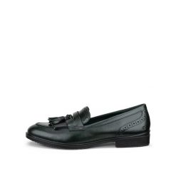Damskie mokasyny Ecco DresClassic 15. Zielone mokasyny damskie ECCO, z nubiku. Za 521.00 zł.