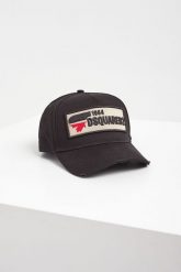 Czapka z daszkiem DSQUARED2. Czapki męskie Dsquared2, bez wzorów. Za 989.00 zł.