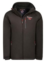 Geographical Norway Kurtka softshellowa "Takito" w kolorze czarnym rozmiar: XL. Czarne kurtki outdoor męskie Geographical Norway, xl, bez wzorów, bez kaptura. Za 173.99 zł.