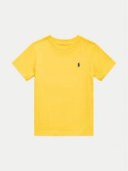 Polo Ralph Lauren T-Shirt 322832904168 Żółty Regular Fit. Żółte t-shirty chłopięce Polo Ralph Lauren, bez wzorów, z bawełny, bez ramiączek. Za 119.99 zł.
